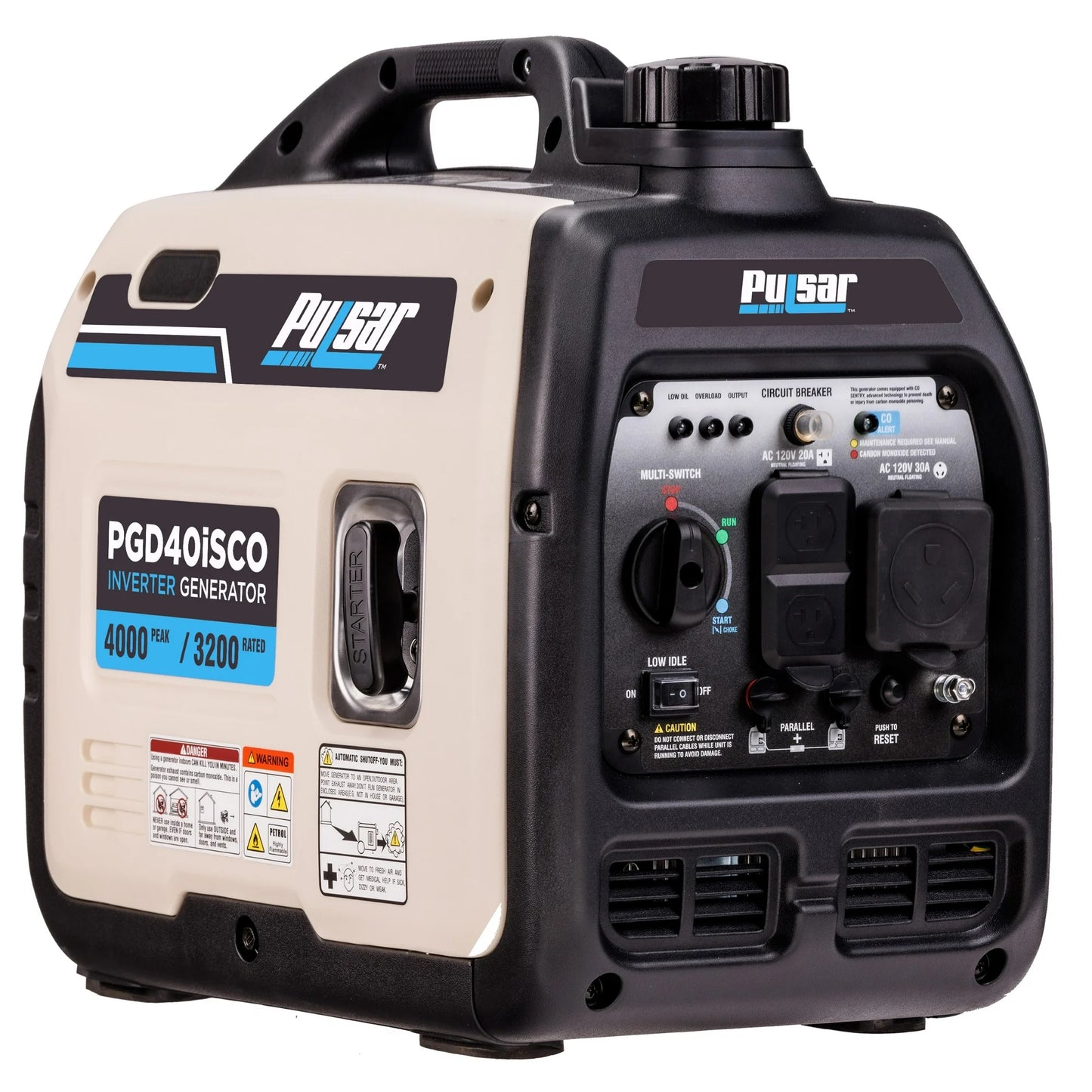GENERADOR INVERTER PULSAR 4000W