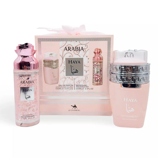 SET ARABIA HAYA EEU DE PARFUM 100ML/REFRESHING 100ML