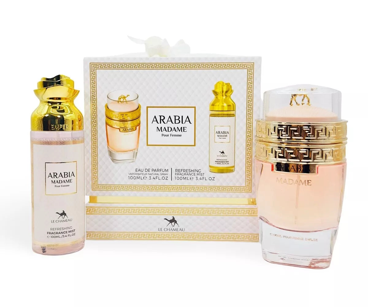 ARABIA MADAME EAU DE PARFUM 100ML / REFREDHING 100ML